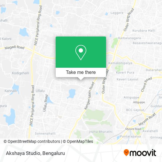 Akshaya Studio map