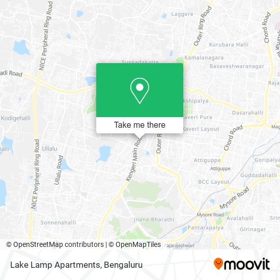 Lake Lamp Apartments map