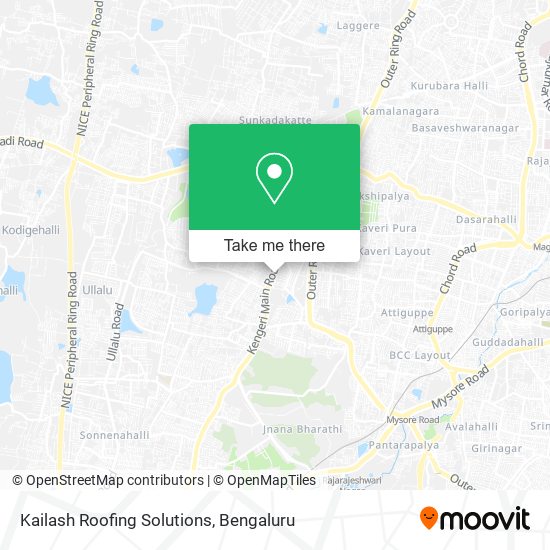 Kailash Roofing Solutions map