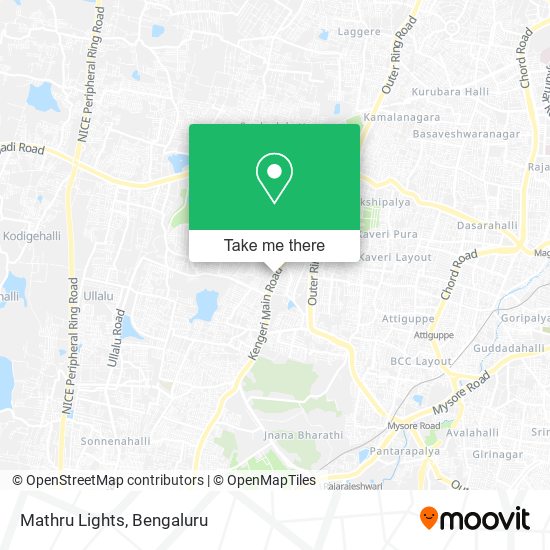 Mathru Lights map