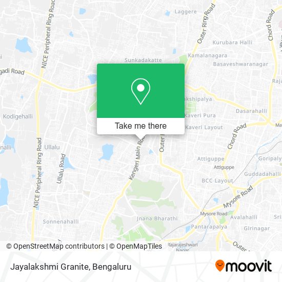 Jayalakshmi Granite map