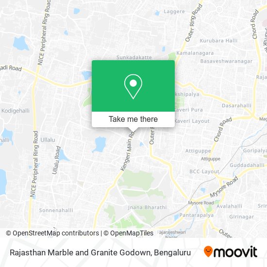 Rajasthan Marble and Granite Godown map