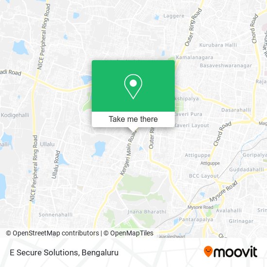 E Secure Solutions map