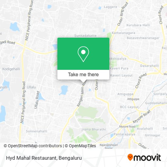 Hyd Mahal Restaurant map