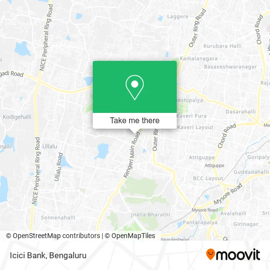 Icici Bank map