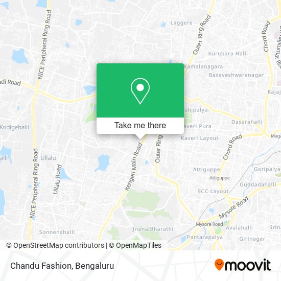 Chandu Fashion map