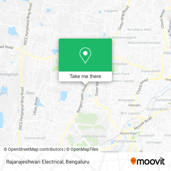 Rajarajeshwari Electrical map