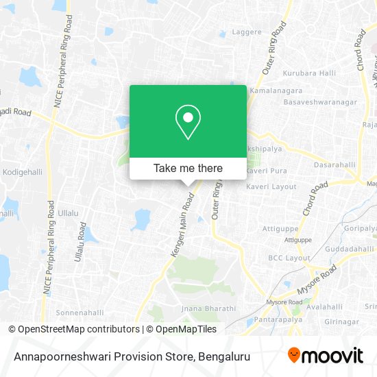 Annapoorneshwari Provision Store map