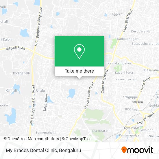 My Braces Dental Clinic map