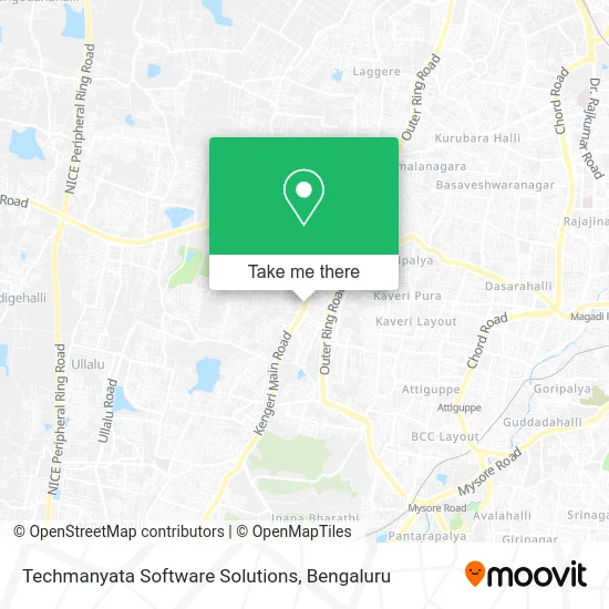 Techmanyata Software Solutions map