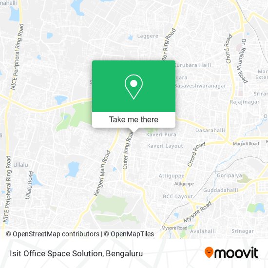 Isit Office Space Solution map