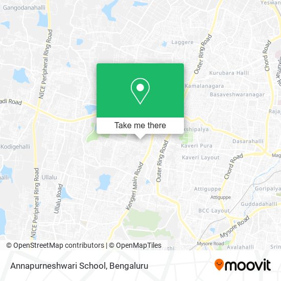 Annapurneshwari School map