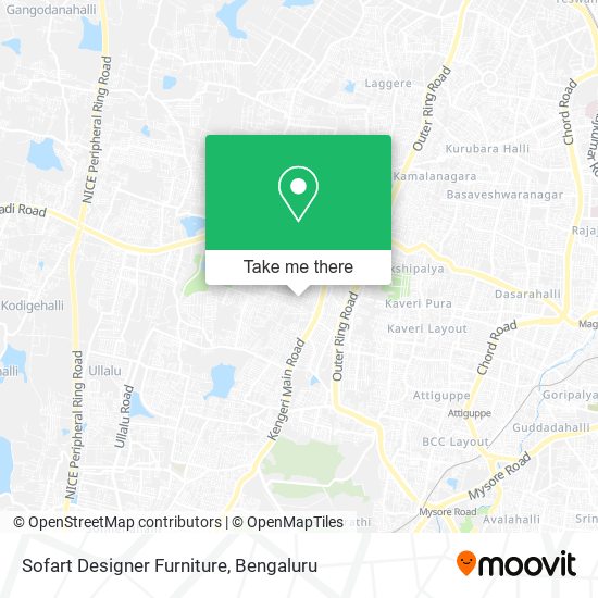 Sofart Designer Furniture map