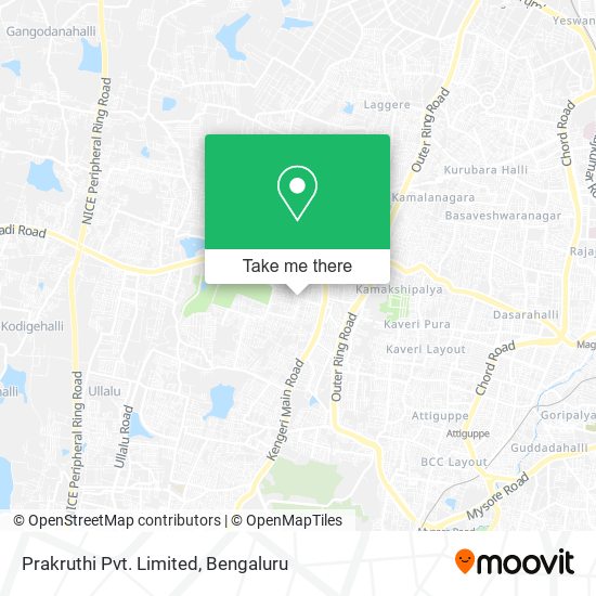 Prakruthi Pvt. Limited map