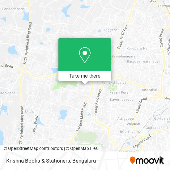 Krishna Books & Stationers map
