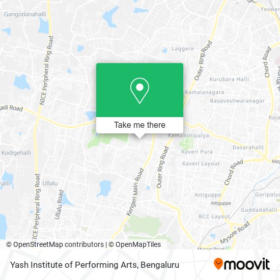 Yash Institute of Performing Arts map