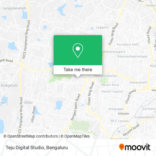 Teju Digital Studio map