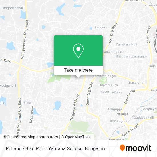 Reliance Bike Point Yamaha Service map