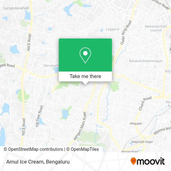 Amul Ice Cream map