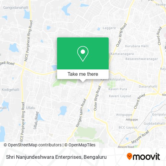 Shri Nanjundeshwara Enterprises map