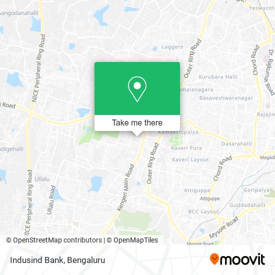 Indusind Bank map