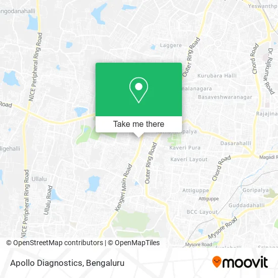 Apollo Diagnostics map