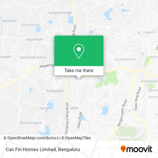 Can Fin Homes Limited map