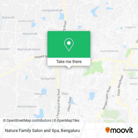 Nature Family Salon and Spa map