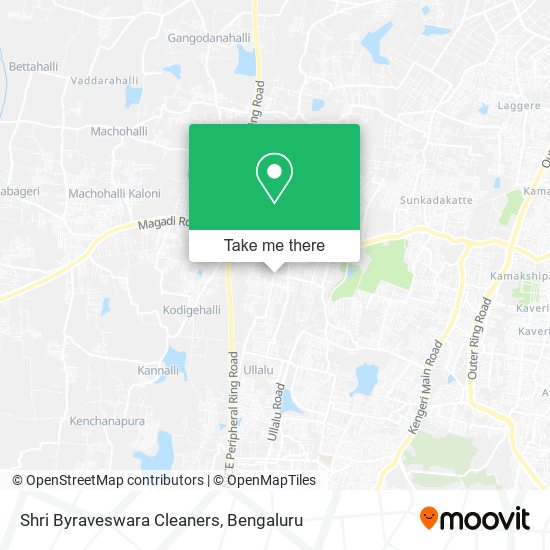 Shri Byraveswara Cleaners map