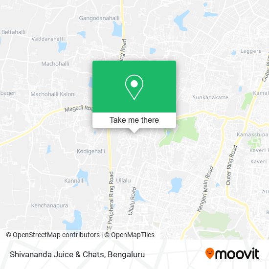 Shivananda Juice & Chats map
