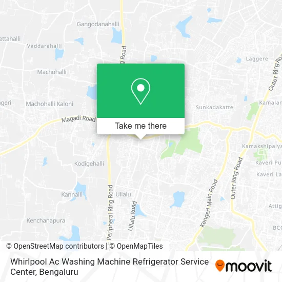 Whirlpool Ac Washing Machine Refrigerator Service Center map