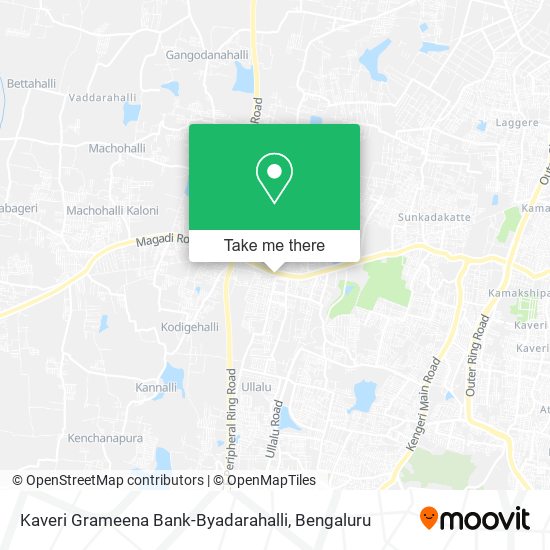 Kaveri Grameena Bank-Byadarahalli map