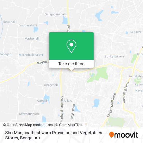 Shri Manjunatheshwara Provision and Vegetables Stores map