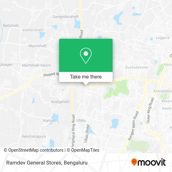 Ramdev General Stores map