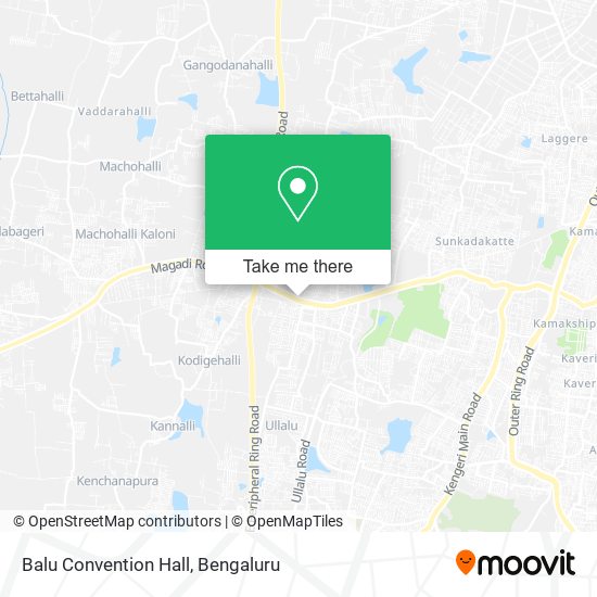 Balu Convention Hall map