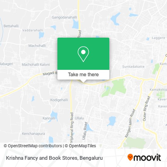 Krishna Fancy and Book Stores map