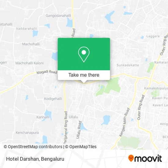 Hotel Darshan map