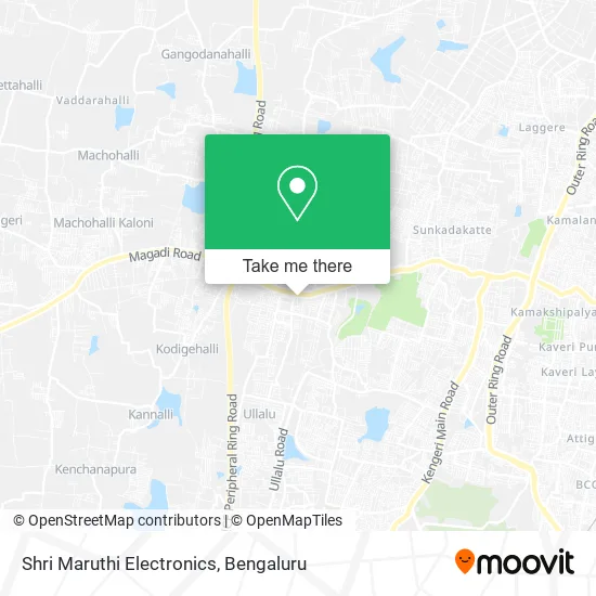 Shri Maruthi Electronics map