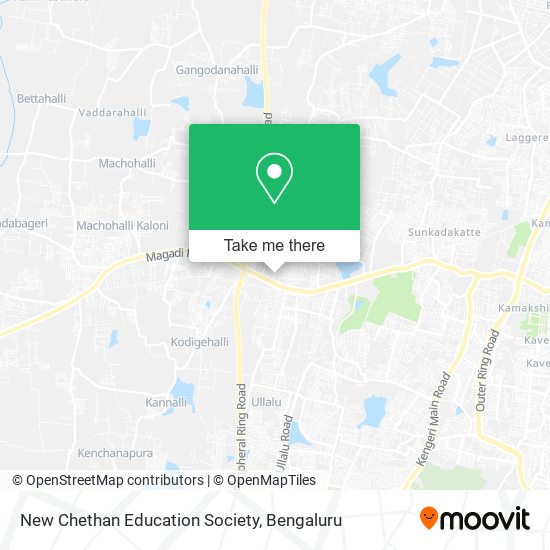 New Chethan Education Society map