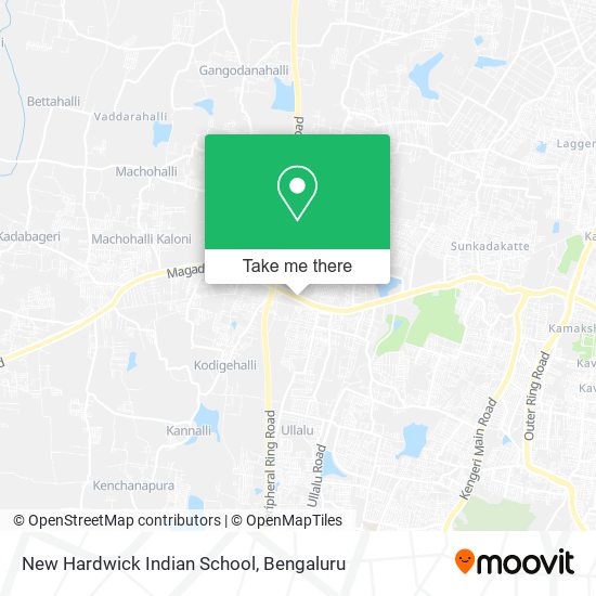 New Hardwick Indian School map