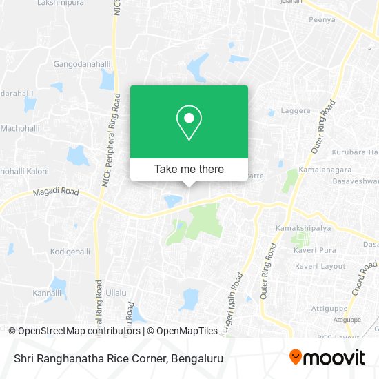 Shri Ranghanatha Rice Corner map