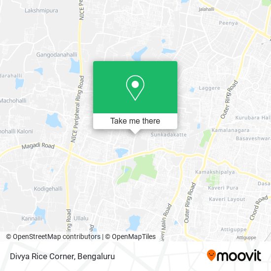 Divya Rice Corner map