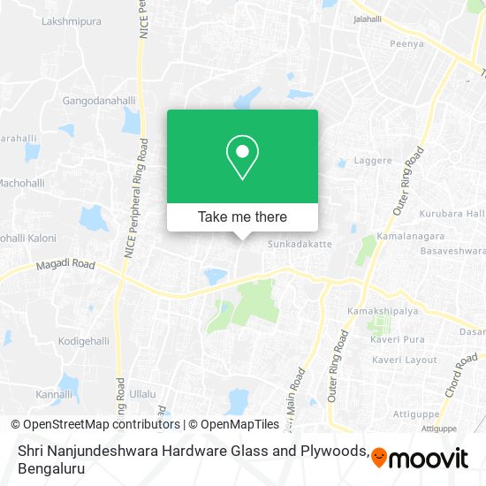 Shri Nanjundeshwara Hardware Glass and Plywoods map