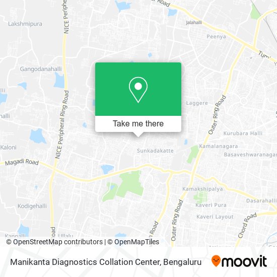 Manikanta Diagnostics Collation Center map