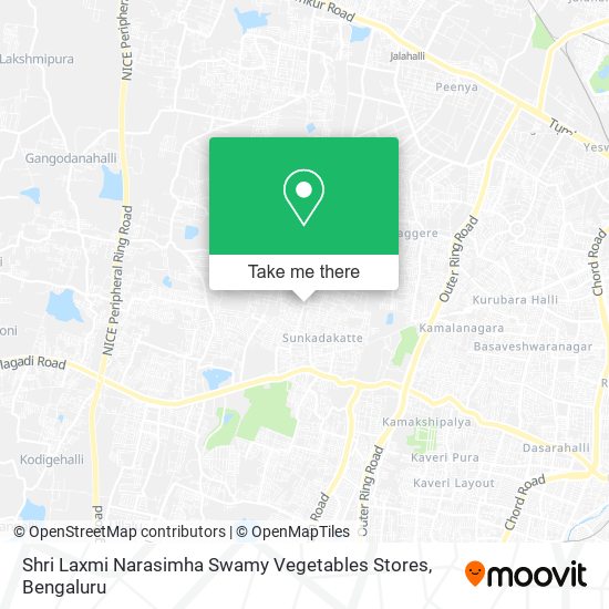 Shri Laxmi Narasimha Swamy Vegetables Stores map