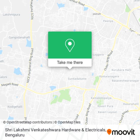 Shri Lakshmi Venkateshwara Hardware & Electricals map