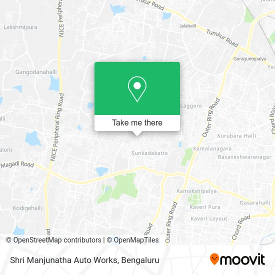 Shri Manjunatha Auto Works map