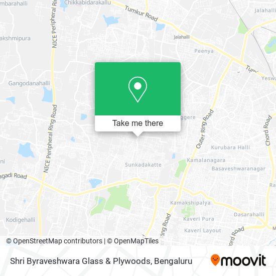 Shri Byraveshwara Glass & Plywoods map