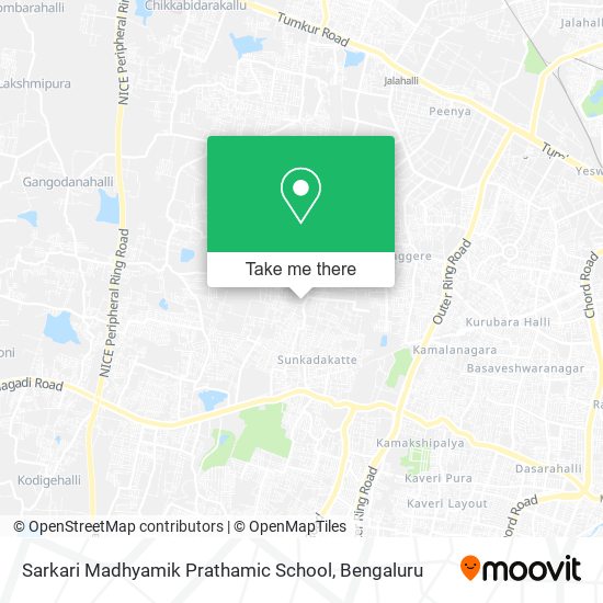 Sarkari Madhyamik Prathamic School map