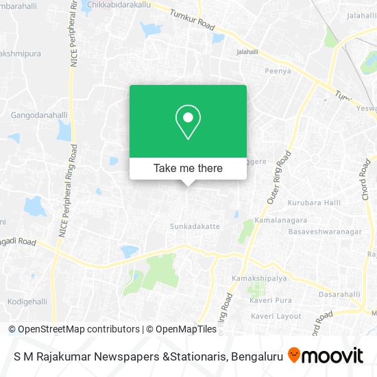 S M Rajakumar Newspapers &Stationaris map